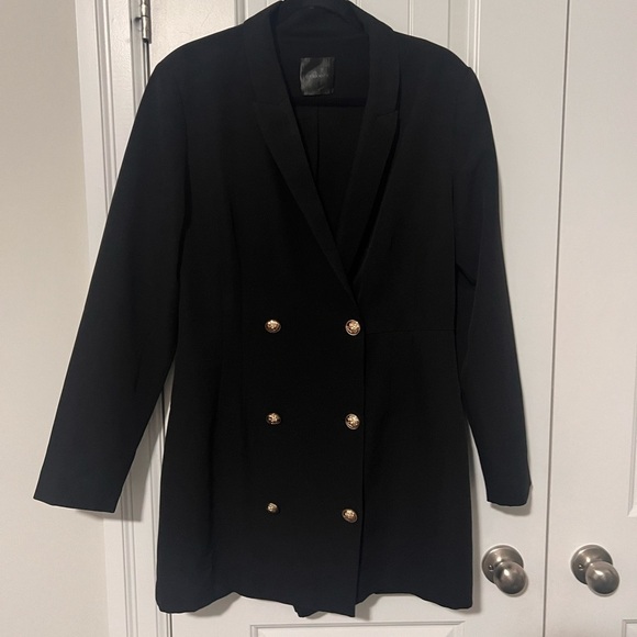 Dynamite Asher Blazer Romper - Picture 2 of 5